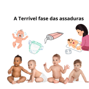 A terrível fase das assaduras 😣👶✨