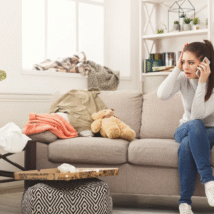 QUANDO A CASA ESTÁ DESORGANIZADA… MEU HUMOR VAI JUNTO